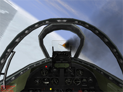 shot down an enemy